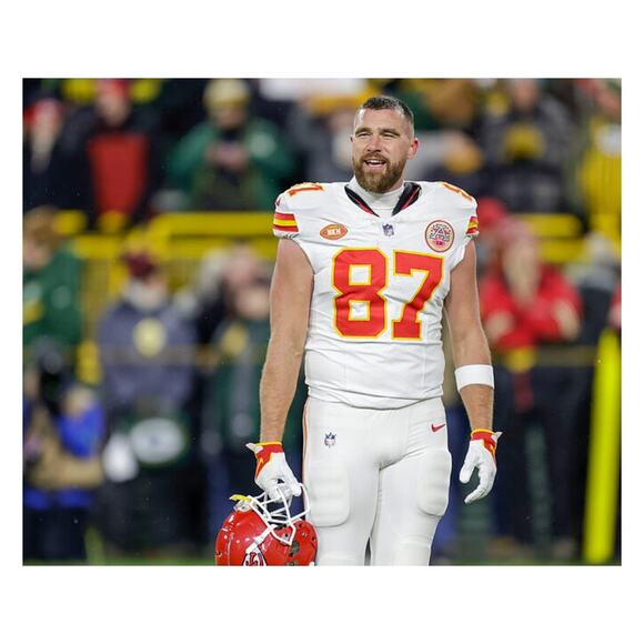 Men's Authentic Nike Travis Kelce Kansas City Chiefs Player Away Game Jersey L - Picture 7 of 16